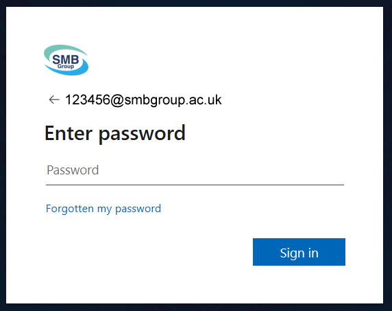 Student Office Login with Password